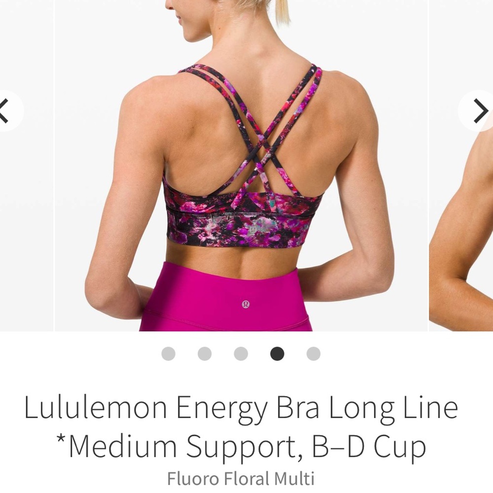 NWOT!! Lululemon Energy Bra